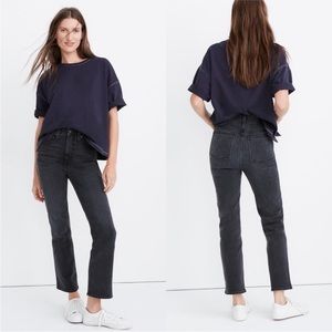 Madewell Slim Demi-Boot Jeans in Harlocke Wash 26